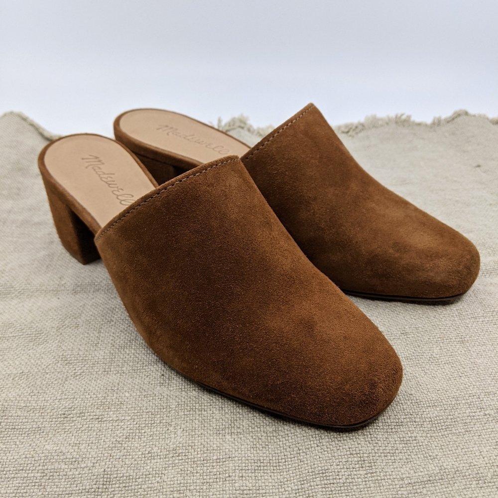 Madewell Brown Suede Mule - New!